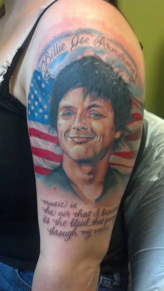 Billie Joe Armstrong portrait