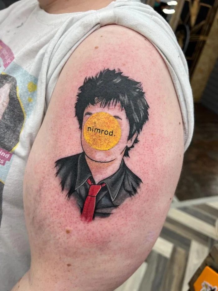 Billie Joe Nimrod Tattoo