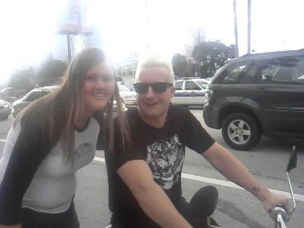 Katie and Tre Cool