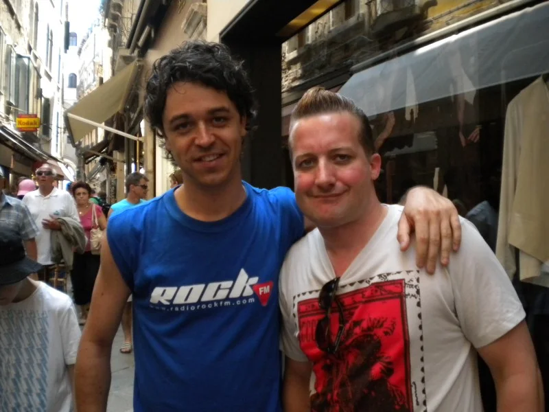 Fabio and Tre Cool