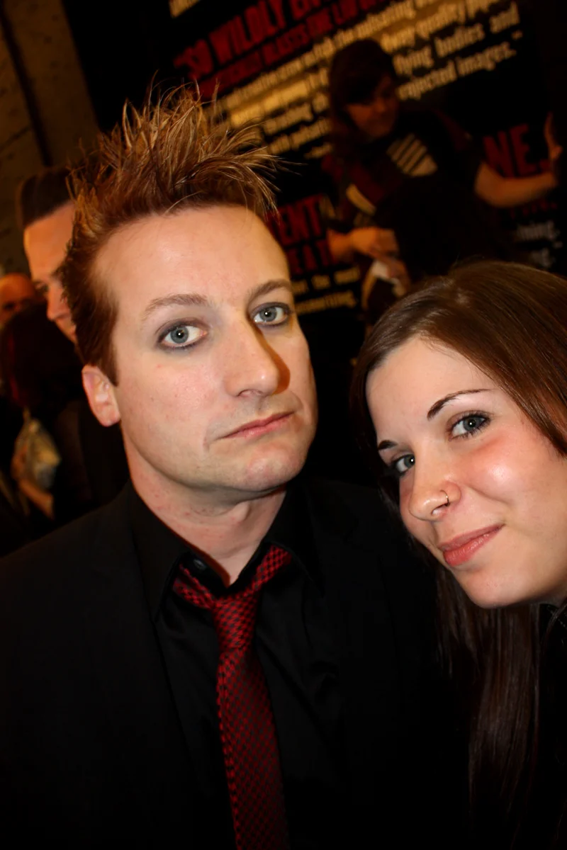 Katie and Tré Cool