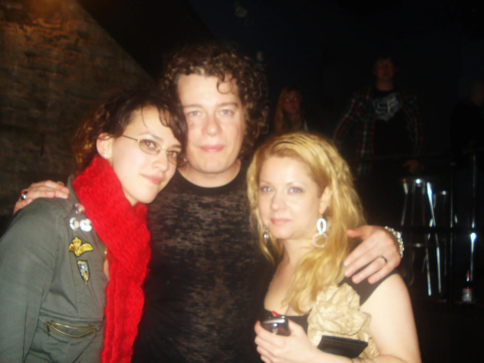 Naomi and Cathryn with Jason White