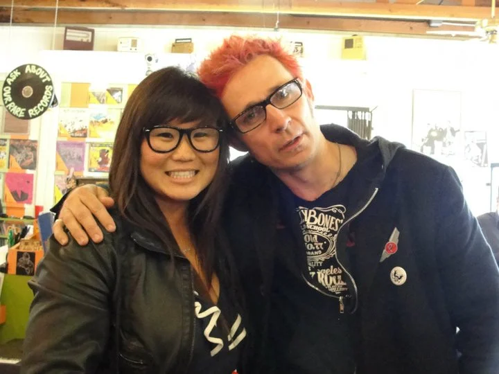 Gina Kim and Mike Dirnt