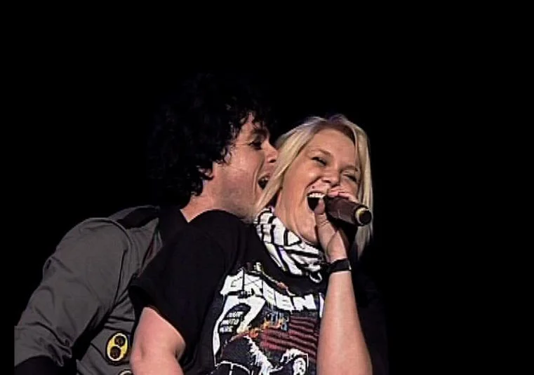 Mathilde and Billie Joe Armstrong