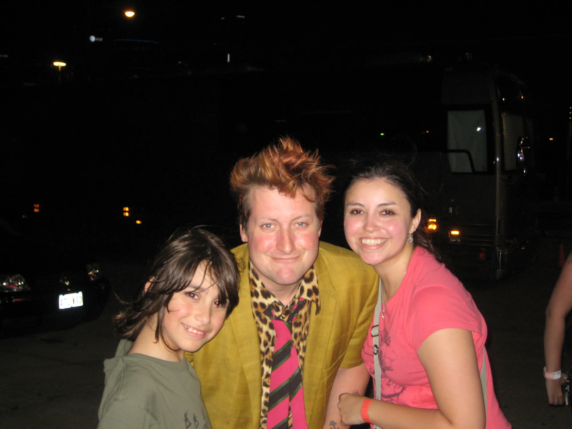 Nick and Rachel with Tré Cool