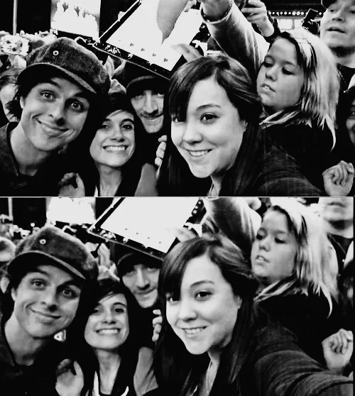 Alex Sweeney and Billie Joe Armstrong