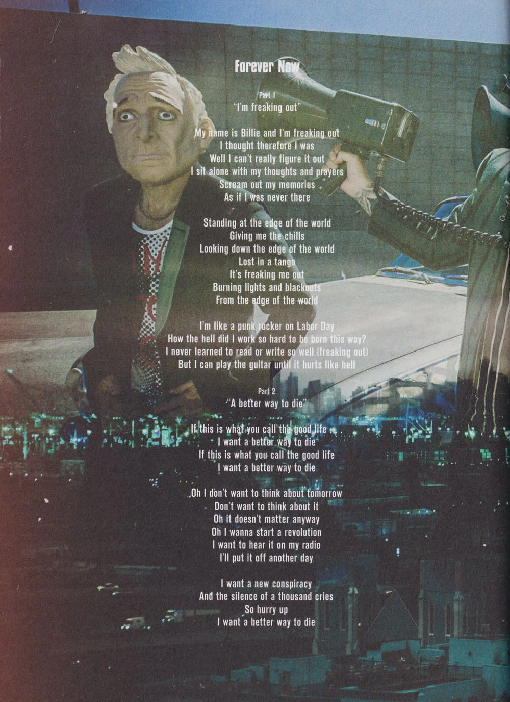RevRad hardcover lyric book - page 26