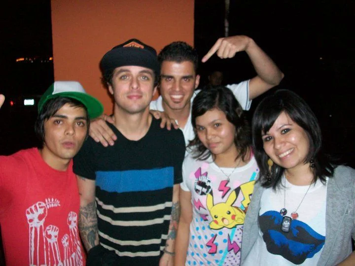 Carlos Andres and Billie Joe Armstrong
