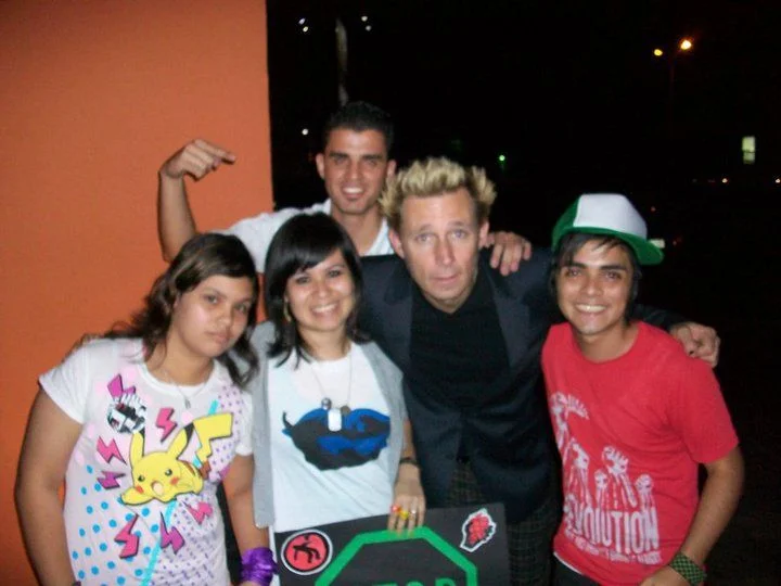 Carlos Andres and Mike Dirnt