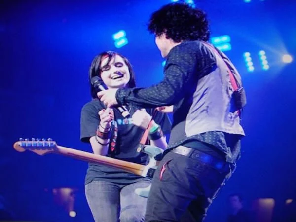 Taylor and Billie Joe Armstrong