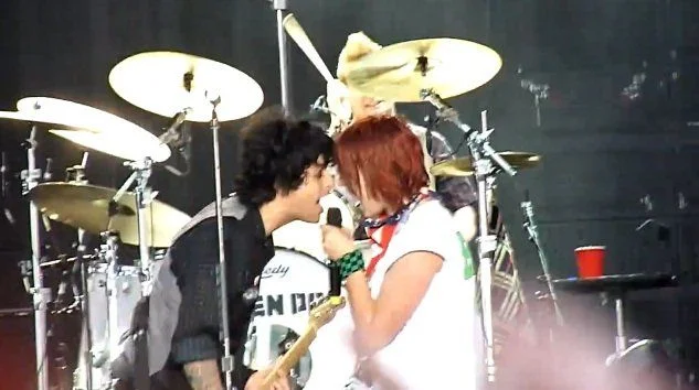 Ashlee and Green Day