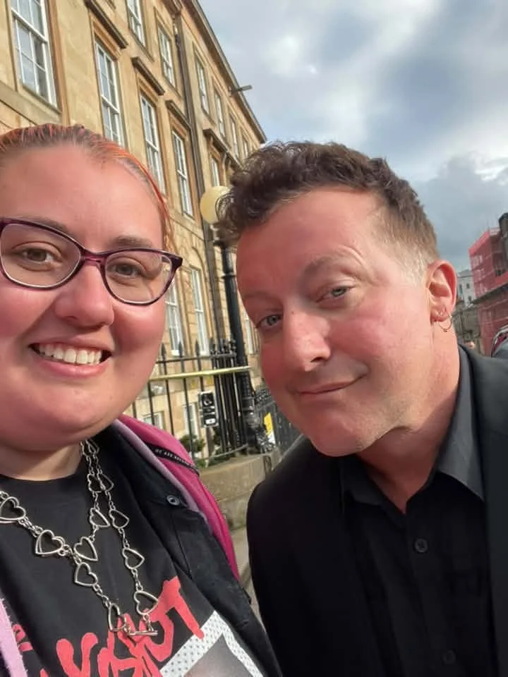 Maria D. with Tre Cool