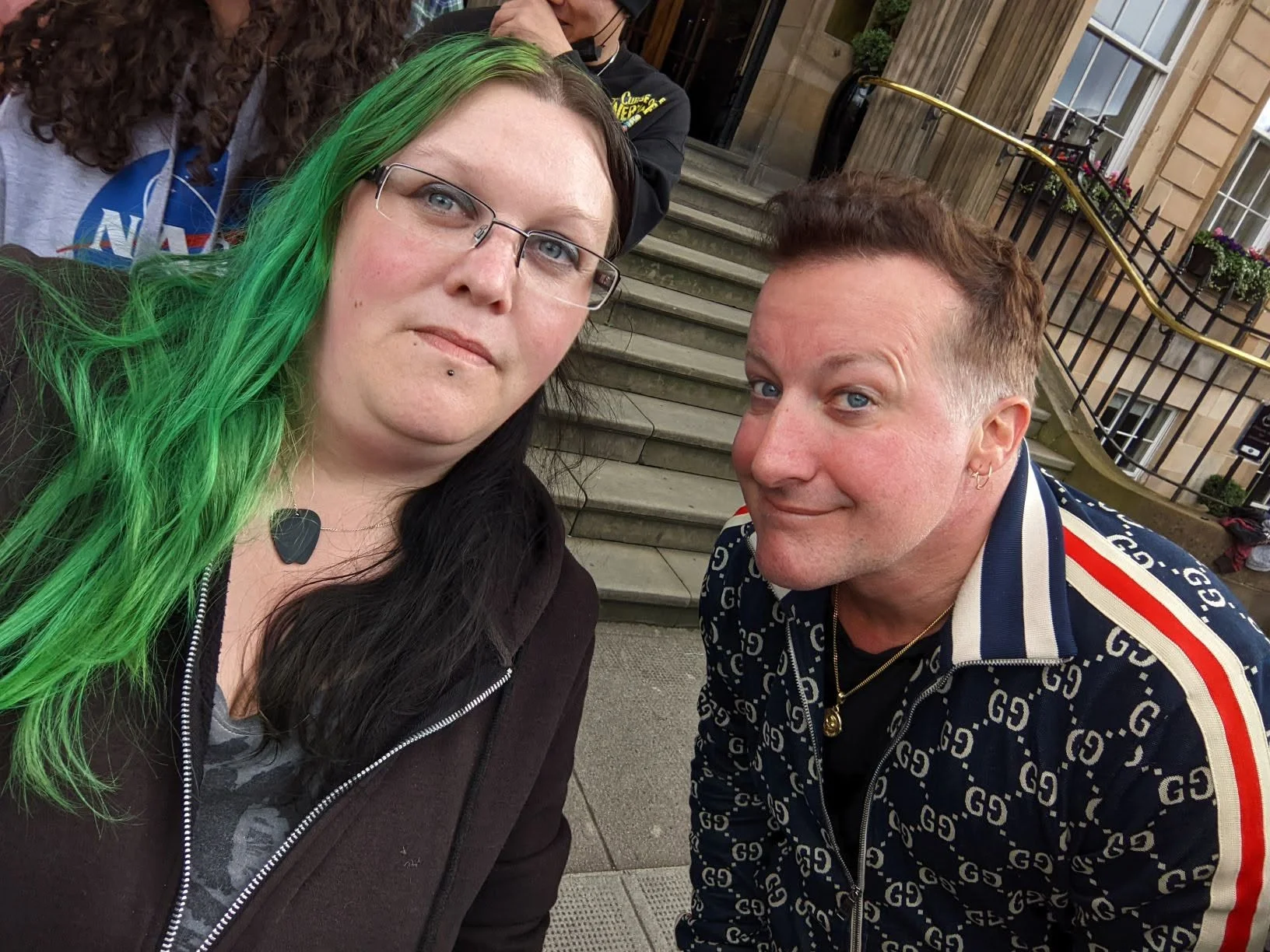 Lizzie H. with Tre Cool