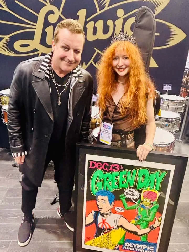 Alana C. with Tre Cool