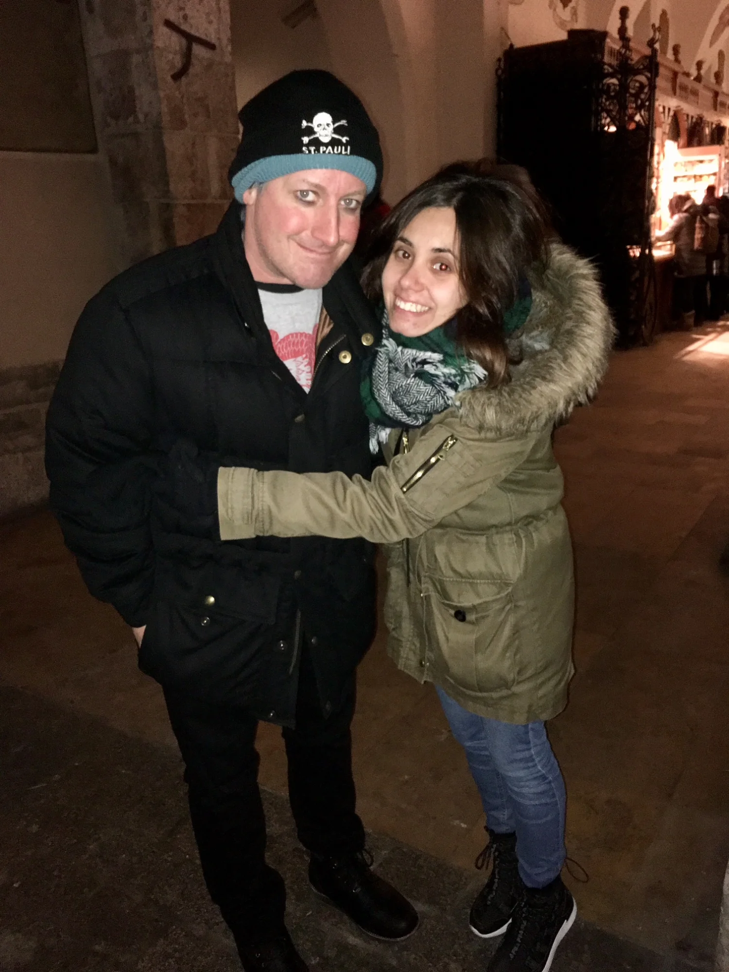 Claudia M. meeting Tre Cool