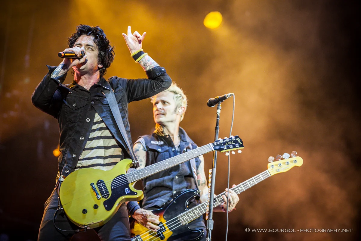 Green Day in Werchter, Belgium