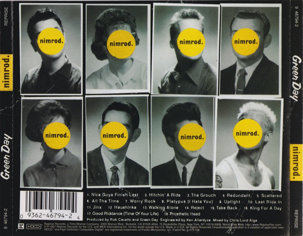Nimrod - back cover