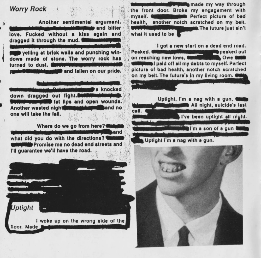 Nimrod lyric booklet - page 5
