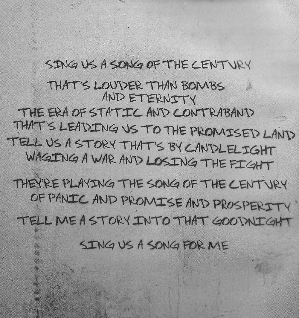 21st Century Breakdown booklet - page 1