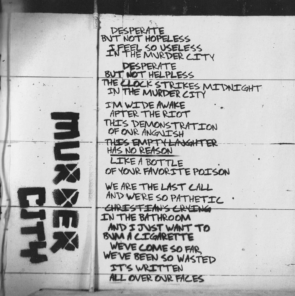 21st Century Breakdown booklet - page 14