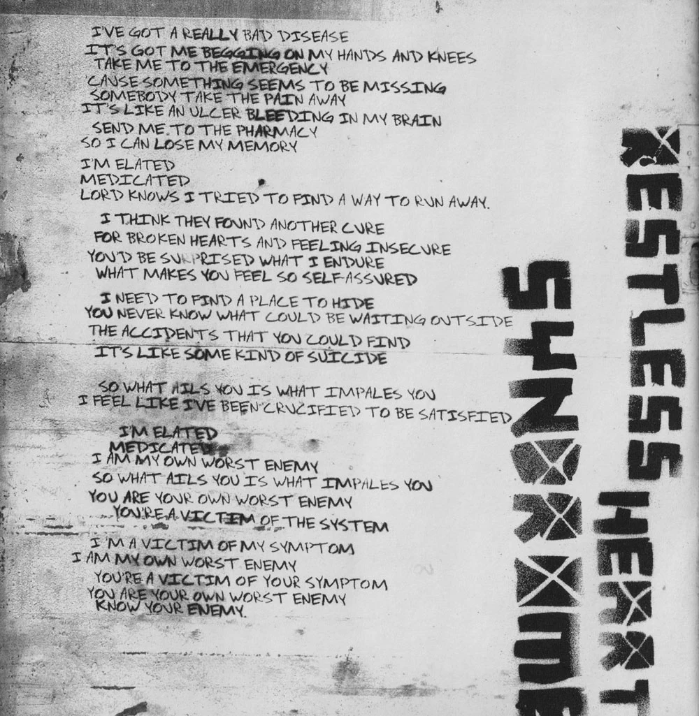 21st Century Breakdown booklet - page 17