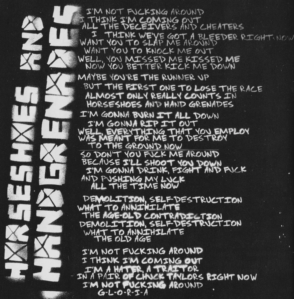 21st Century Breakdown booklet - page 19