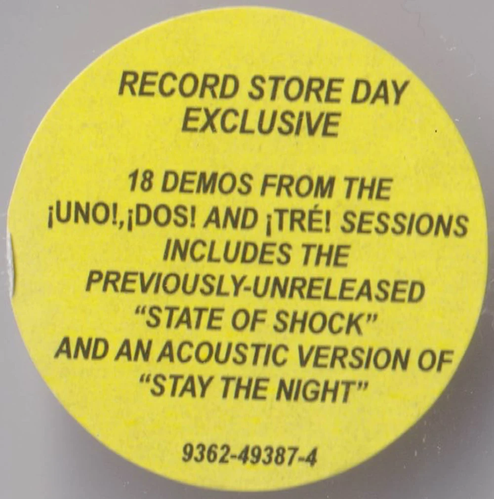Demolicious record store day sticker