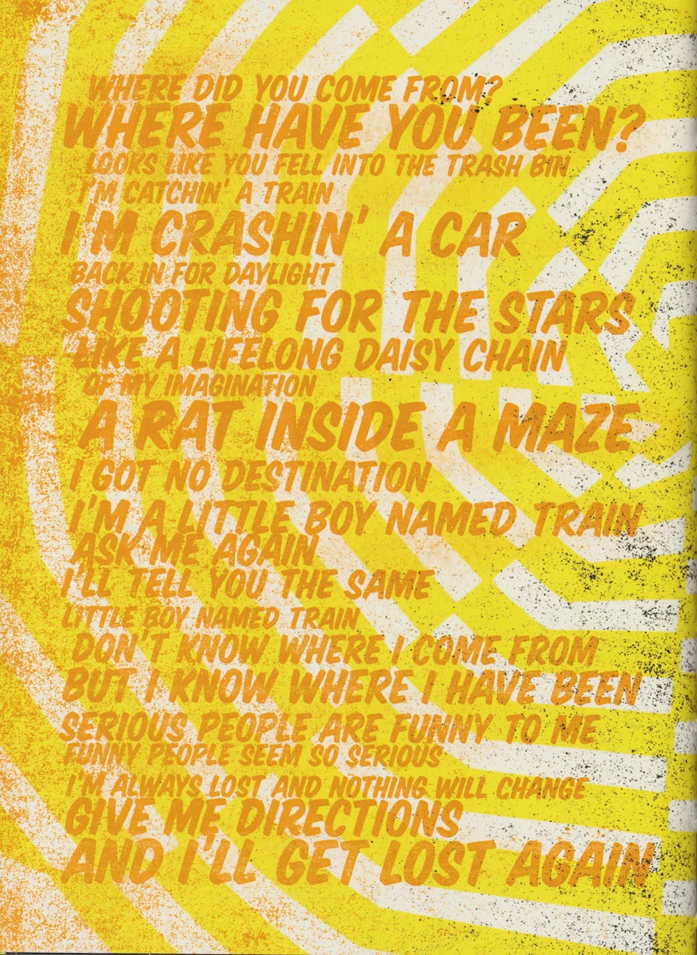 ¡Tré! hardcover lyric book - page 23