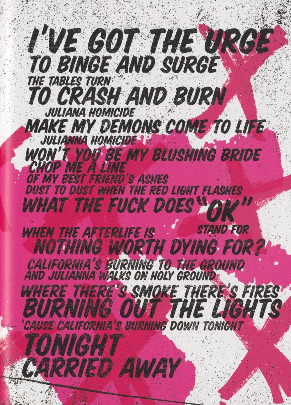 ¡Tré! hardcover lyric book - page 34