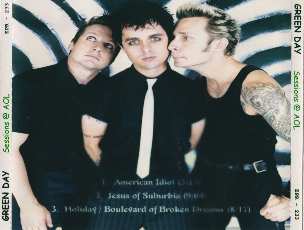 Sessions @ AOL - back cover