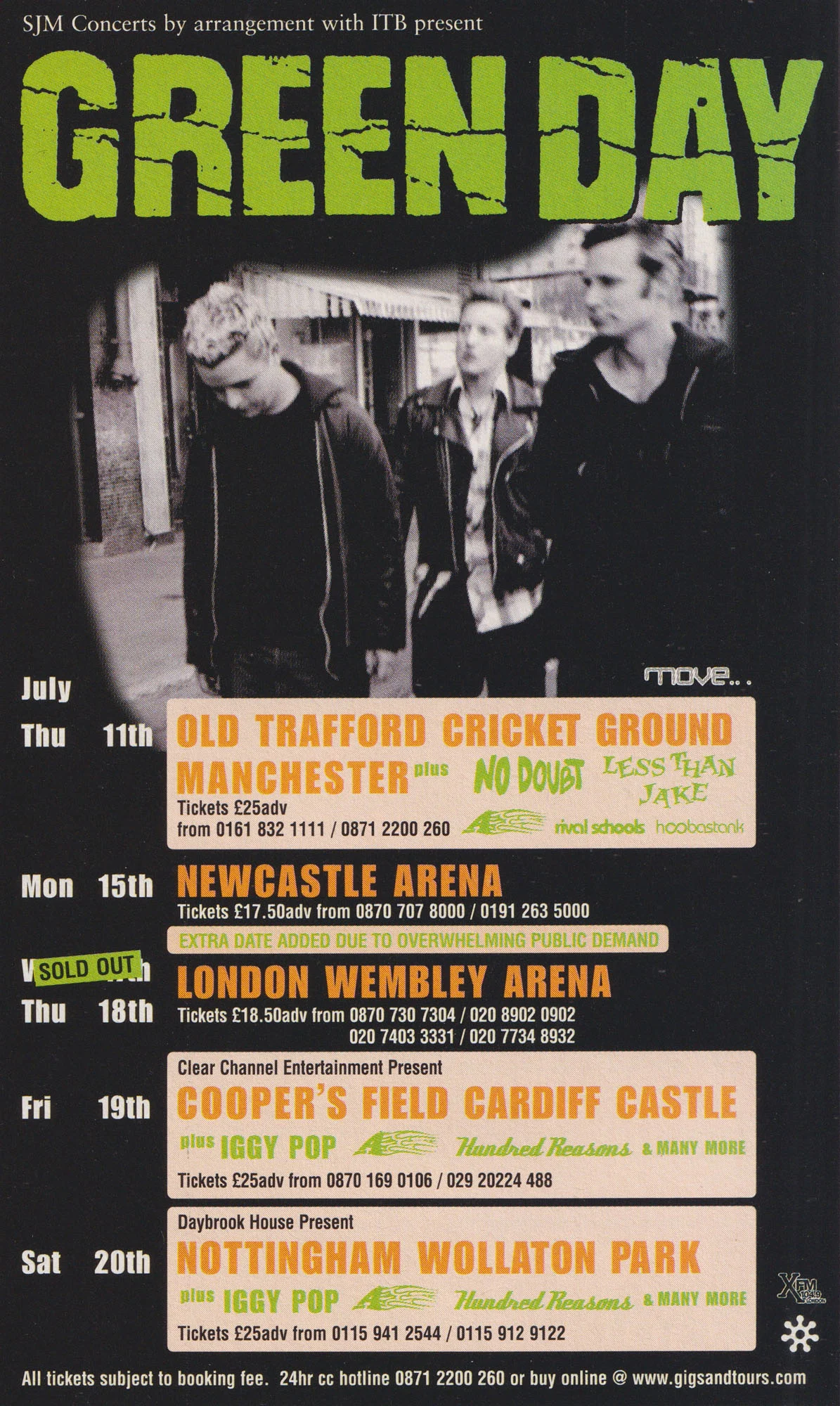 2002 UK Tour Ad