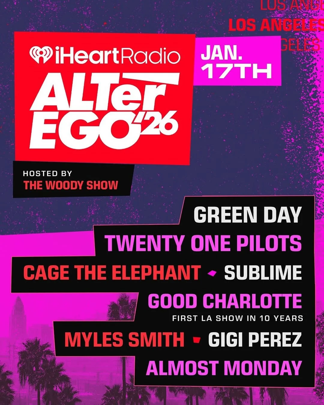 17 January 2026 - iHeartRadio ALTer EGO - Los Angeles, CA - Poster