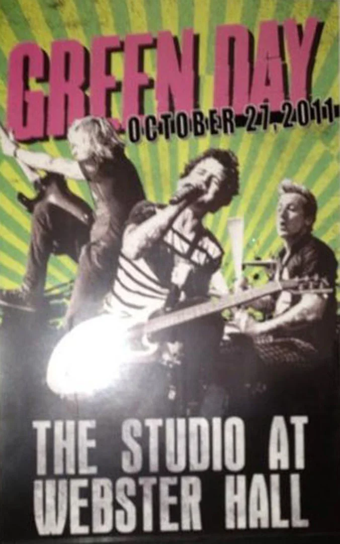 27 October 2011 - Webster Hall - NYC - Poster