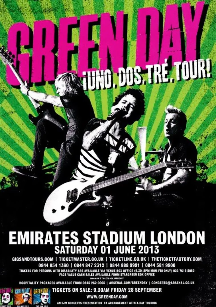 1 June 2013 - Emirates Stadium - London, England - Poster