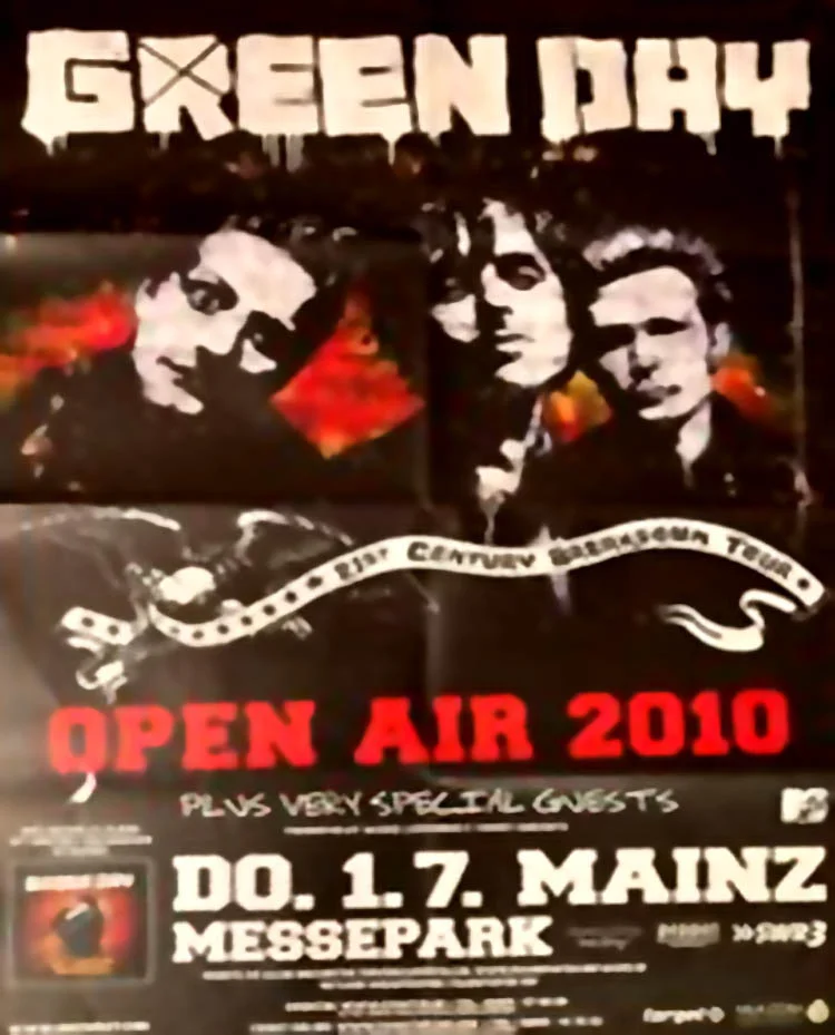 Green Day in Mainz, Germany