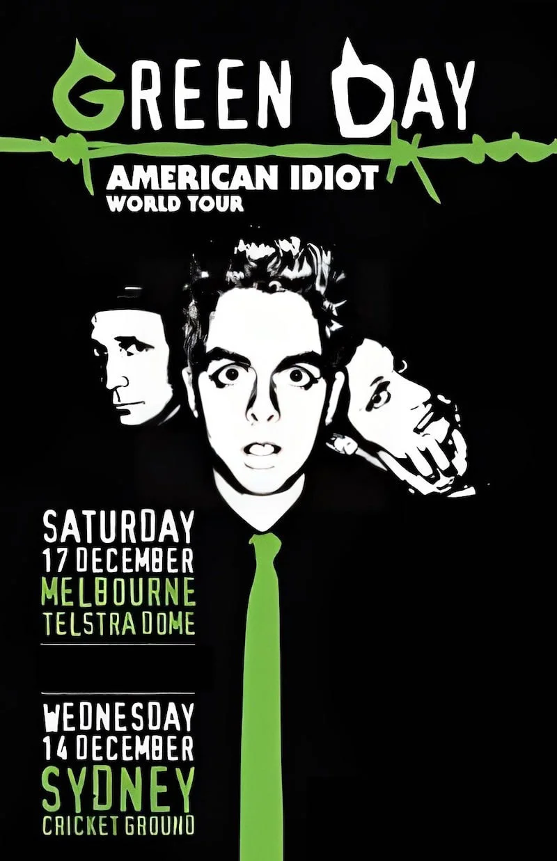 2005 - Melbourne and Sidney Dates - Poster