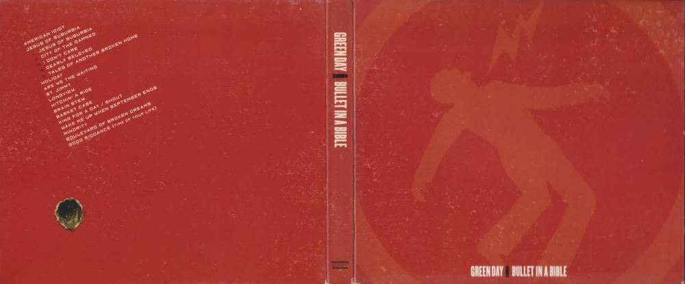 Bullet in a Bible inner sleeve