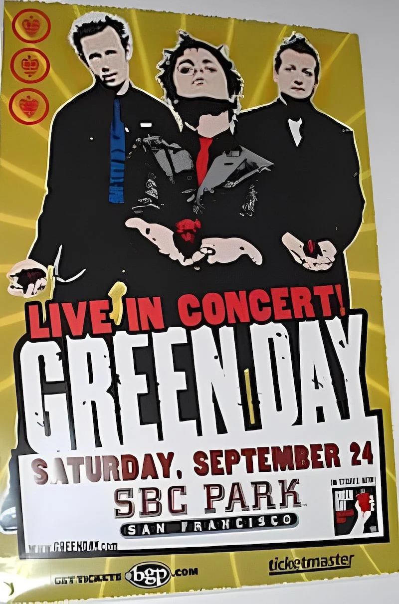 24 September 2005 - SBC Park - San Francisco, CA - Poster