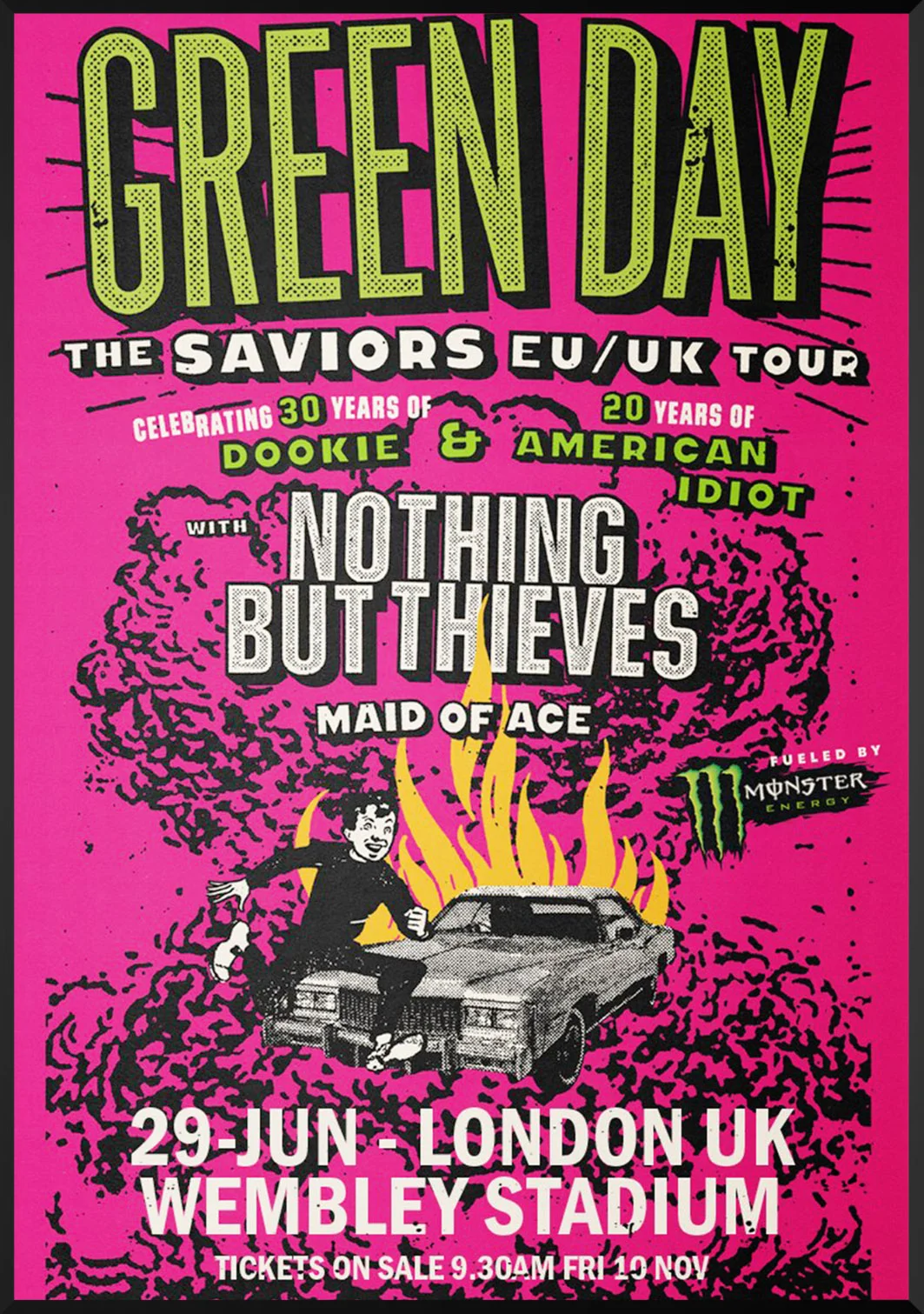 29 June 2024 - Wembley Stadium - London, England - Poster