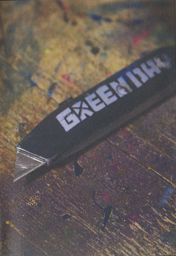 21st Century Breakdown hardcover lyric book - page 2