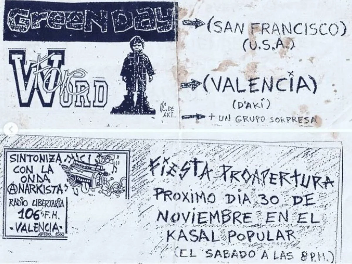 30 November 1991 - Kasal Popular - Valencia, Spain - Flyer