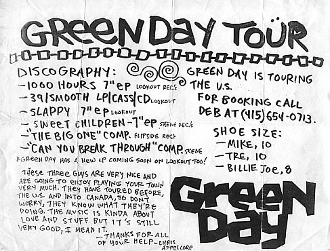 Green Day Tour Promo