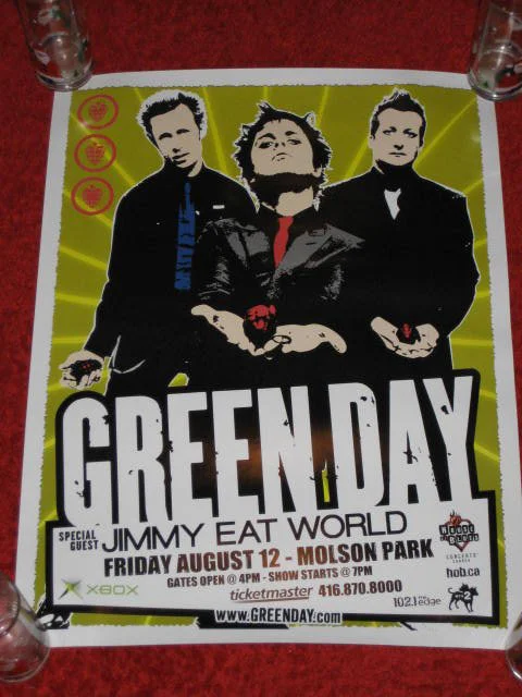 Green Day in Barrie, Canada