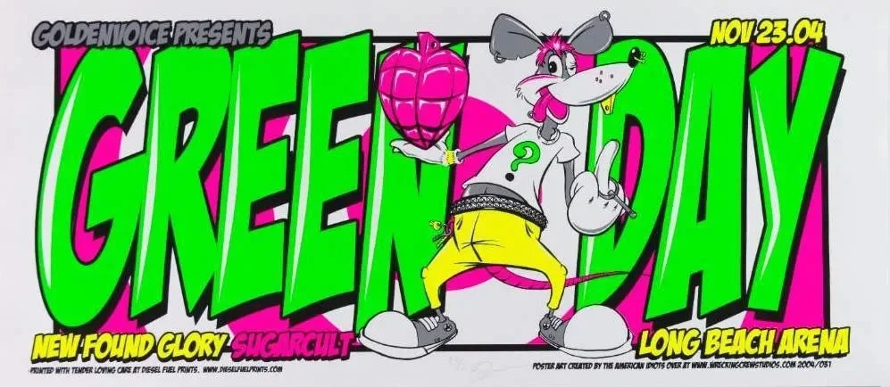 23 November 2004 - Long Beach Arena - Poster