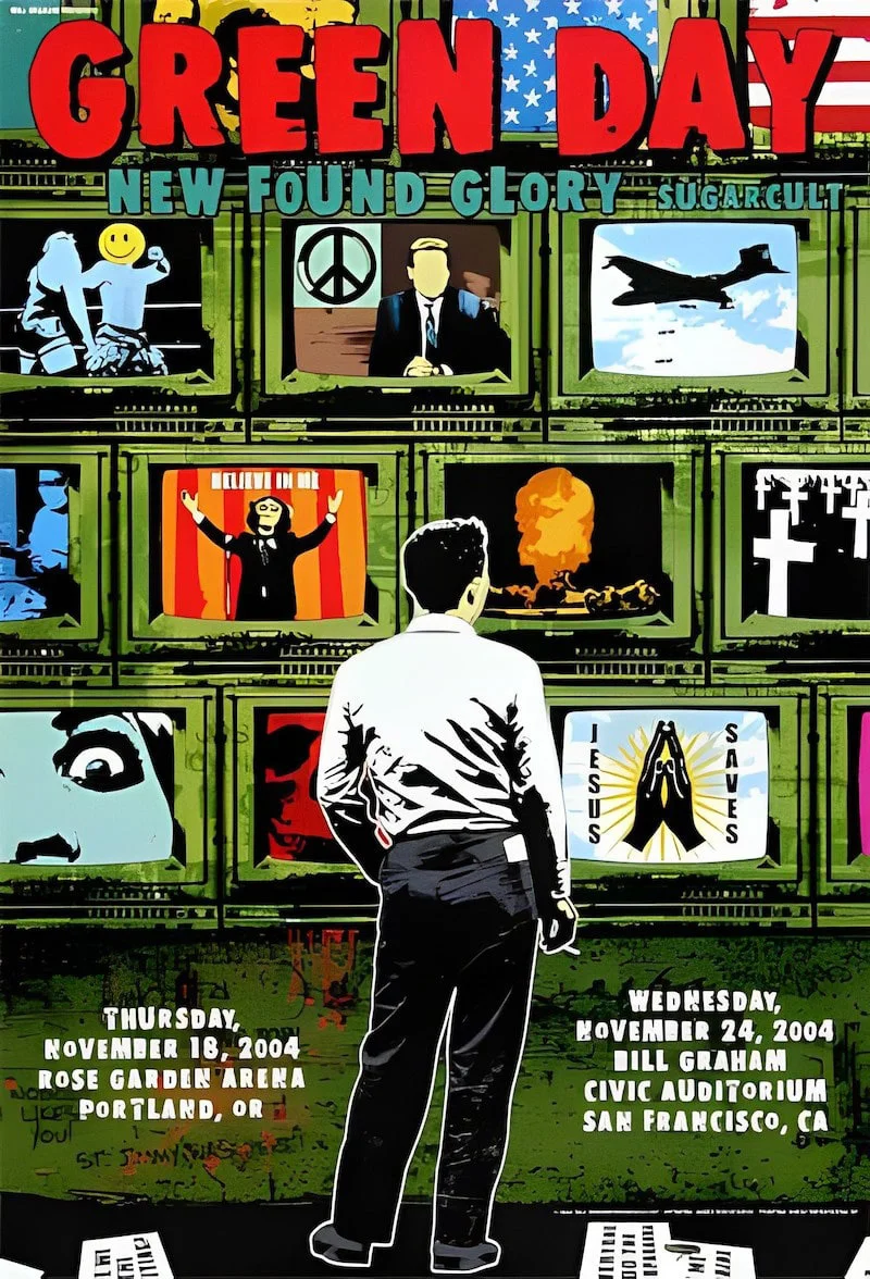 24 November 2004 - Bill Graham Civic Auditorium - San Francisco, CA - Poster