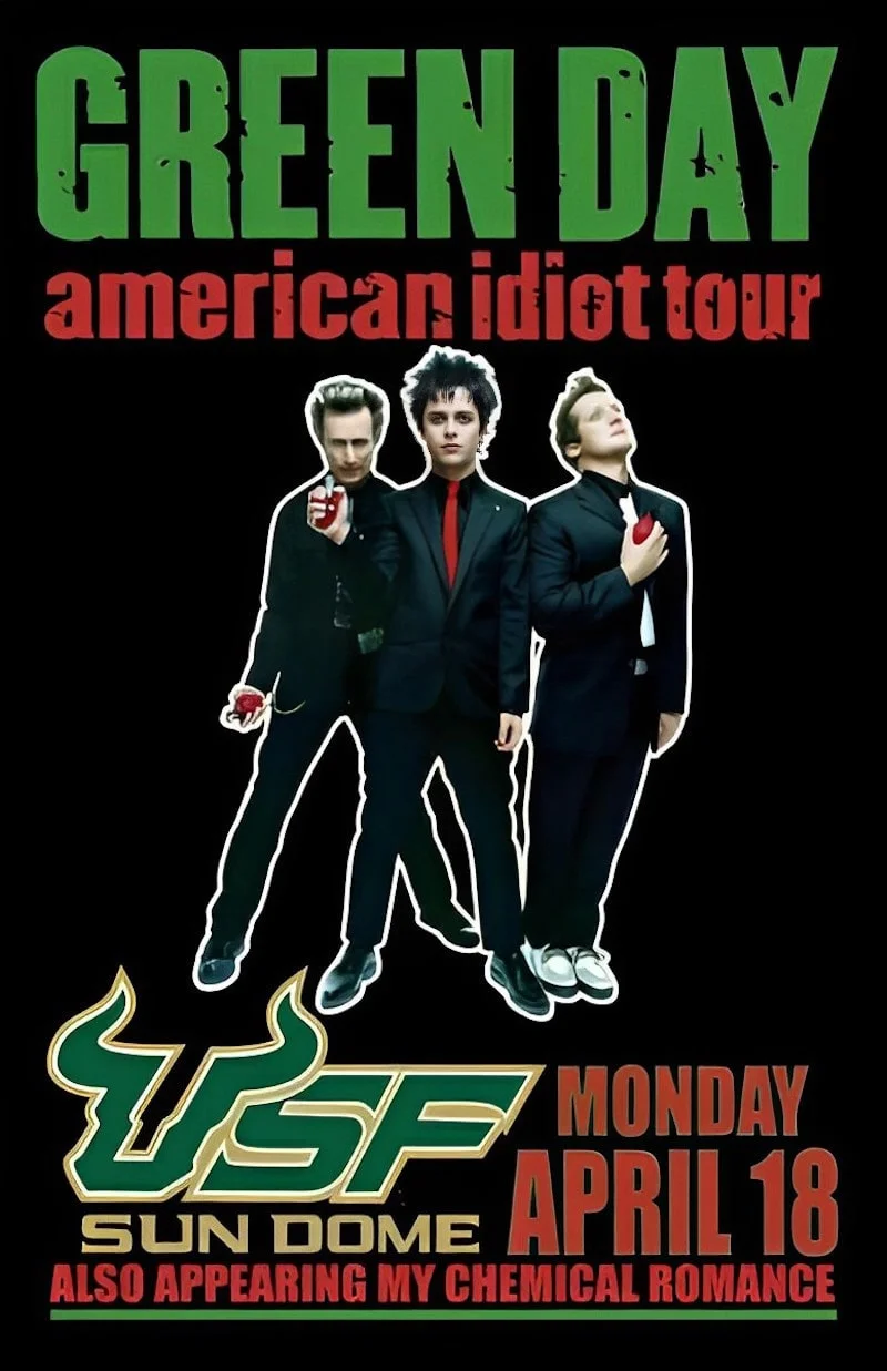 18 April 2005 - Sun Dome - Tampa, FL - Poster