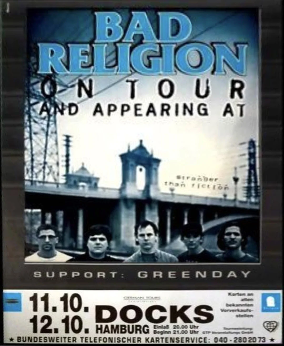 12 October 1994 - Hamburg, Germany - Docks - Poster