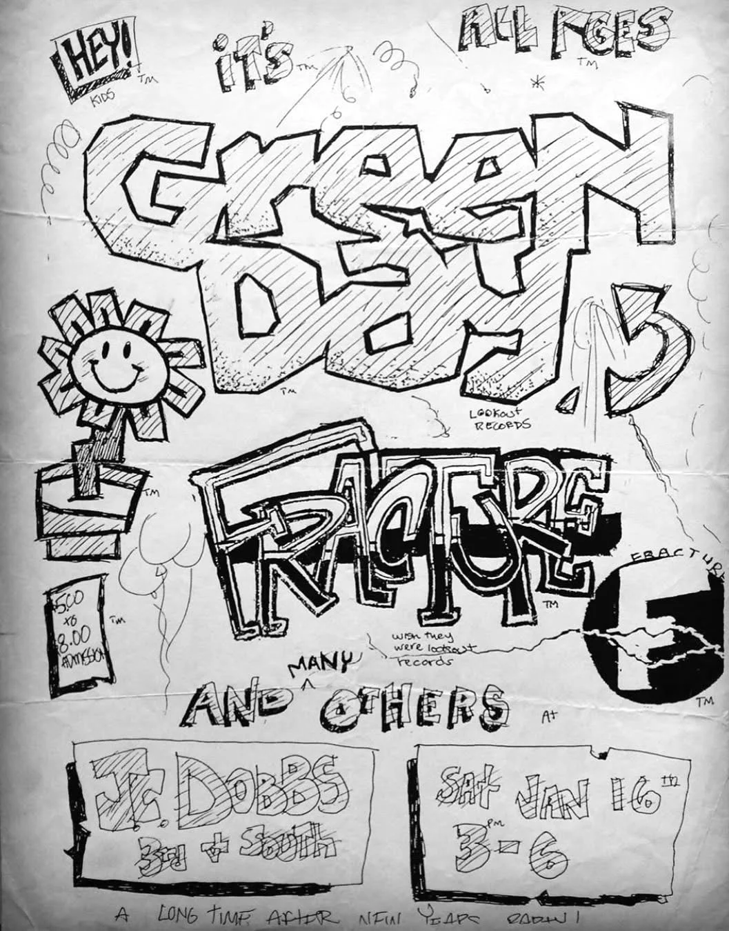 16 January 1993 - Philadelphia, PA - Flyer