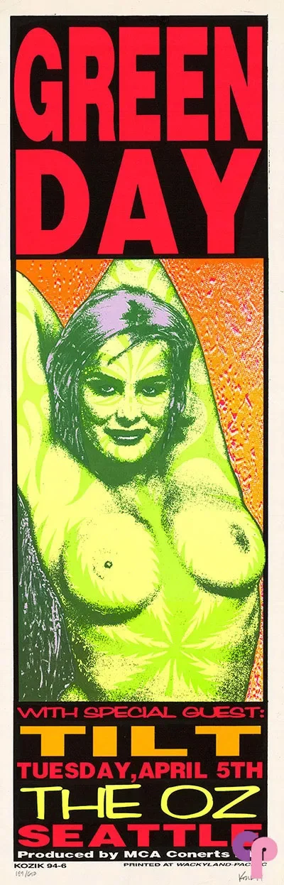 5 April 1994 - Seattle, WA - The Oz - Poster