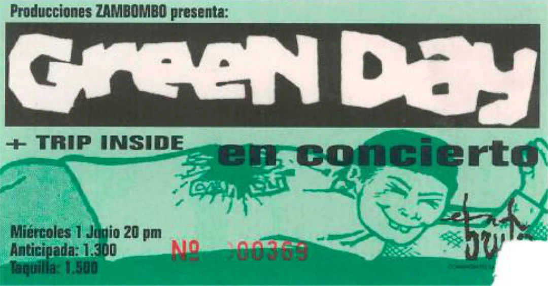 1 June 1994 - Zaragoza, Spain - En Bruto - Ticket